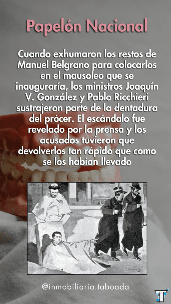 los dientes de manuel belgrano
